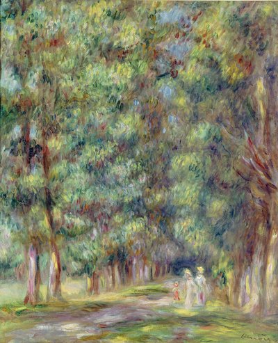 Pfad im Wald von Pierre Auguste Renoir